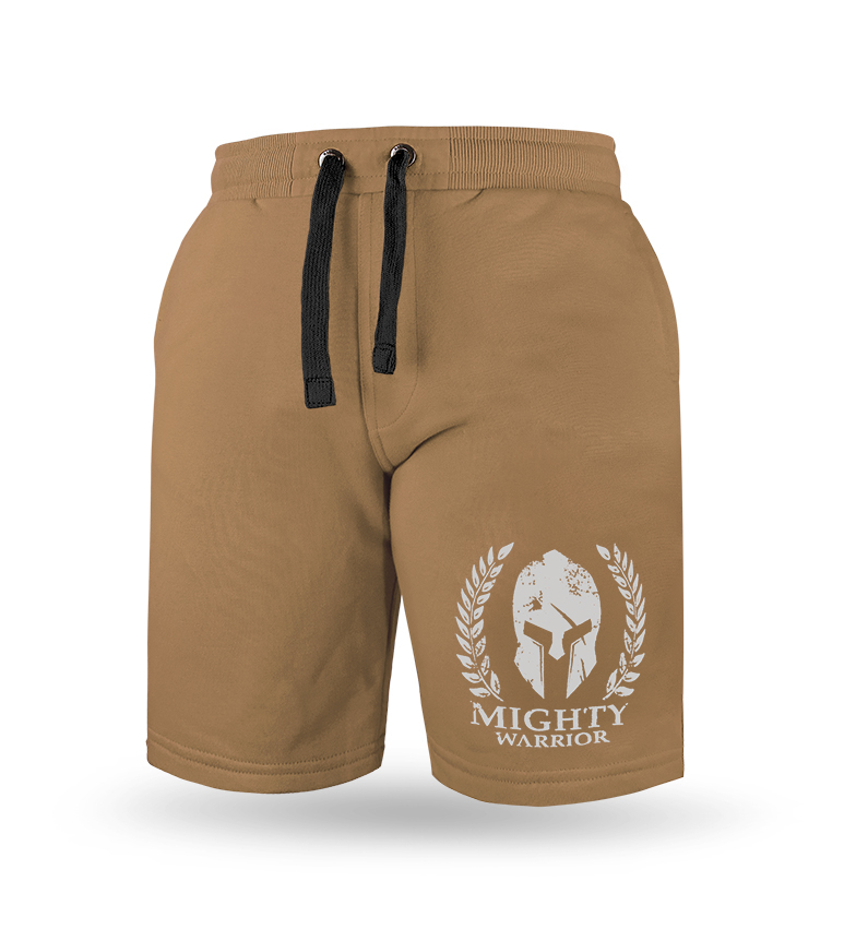 Kraťasy Spartan hnedé Mighty Warrior Obrázok pre Kraťasy Spartan hnedé Mighty Warrior