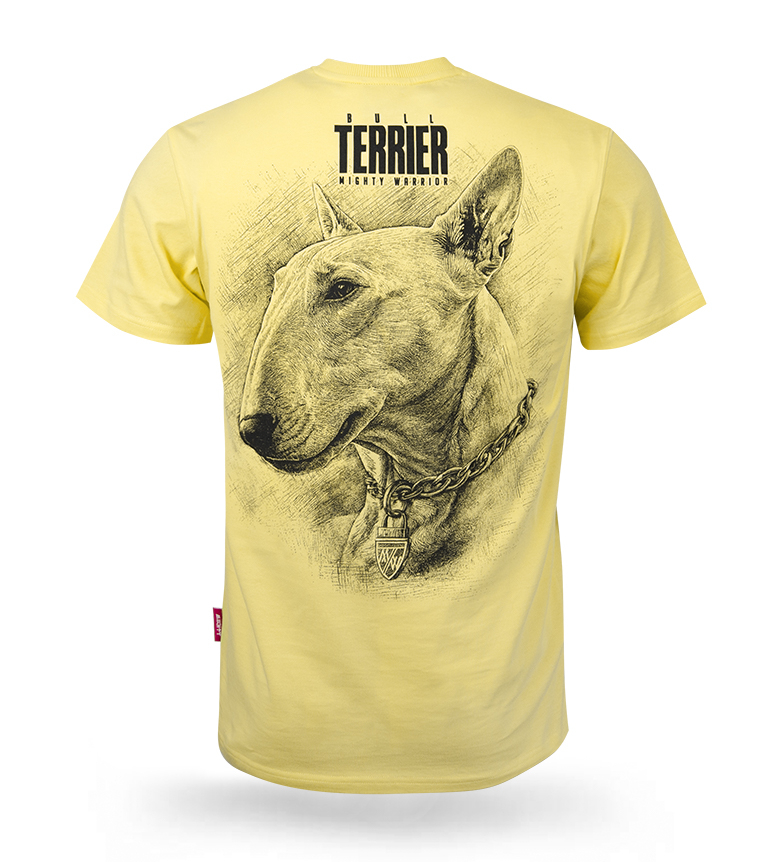 Tričko Bull Terrier VI žluté Mighty Warrior Obrázek pro Tričko Bull Terrier VI žluté Mighty Warrior