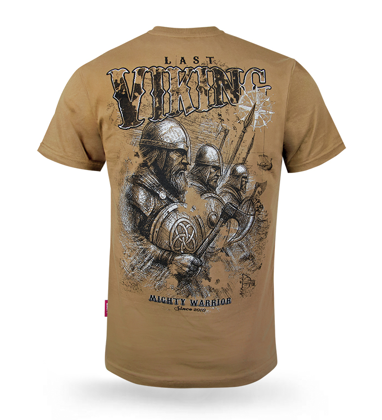 Tričko Viking hnedé Mighty Warrior Obrázok pre Tričko Viking hnedé Mighty Warrior
