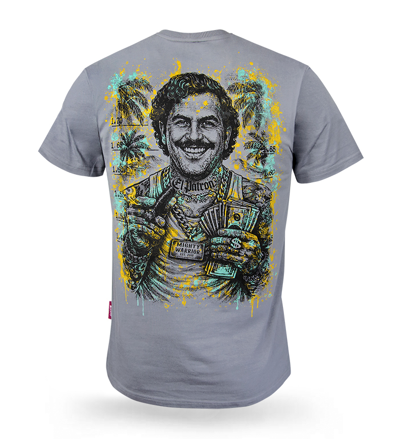 Obrázok pre Tričko Pablo sivé Mighty Warrior