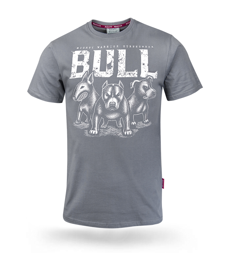 Obrázok pre Tričko BULL sivé Mighty Warrior