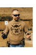 Obrázok pre Tričko Blackbeard hnedé Mighty Warrior
